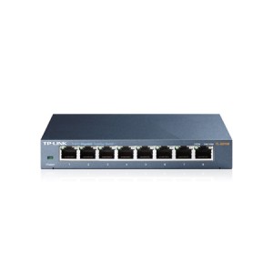 TP-LINK 8-port Metal Gigabit Switch 5 10/100/1000M RJ45 ports