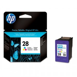 HP Printer patron, väri, 28 TRI-color