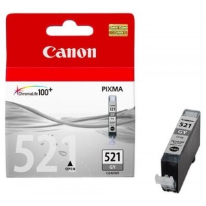 Canon Printer patron, grå, CLI-521 GY